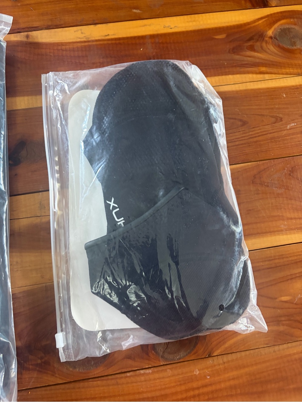 Wet suit shoes, pants, and shirt